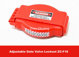 China Safety Production Tough LOTO Equipment , Adjustable Gate Valve Lock Out supplier