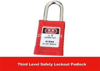 China ABS Master Brady Combination Lock Safety Pad Locks 38mm with Keyed Different supplier