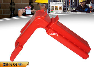 China ZC-F06 180g Tough Durable Plastics Valve Lockout  Suitable with 13 Mm  To 70 Mm Pipe supplier