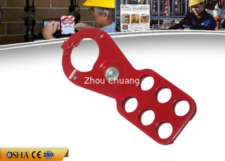 China ZC-K24 Safety Lockout Hasp , 38MM Economicmulti Lock Hasp Hooks 77g Weight supplier