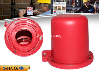 China 55 Mm 63.5 Mm Commercial Electrical Plug Portable Safety Plug Valve Lockout supplier