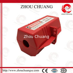 China 56g Pneumatic Plug Safety Lock Out Double Open Type Quadrangle Design supplier