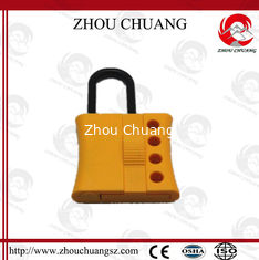 China 6mm Shackle Diameter K46 OEM Hasp Lock  Nylon Safety Lockout Safety Hasp supplier