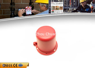 China 22mm Shackle Polycarbonate, Stainless Steel Push Button Plug Valve Lockout supplier