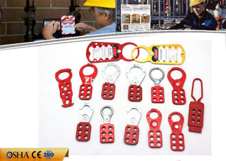 China Many Stype Available Economiv Aluminum Alloy Safety Lockout Hasp with Hook supplier