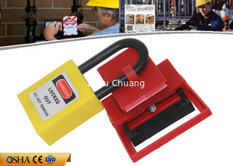 China Clamp - On Circuit Breaker Lockout For Switch Electrical Security supplier