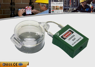 China Easy to Install Workshop Safety Emergency Stop Lockouts with Glass resin PC supplier