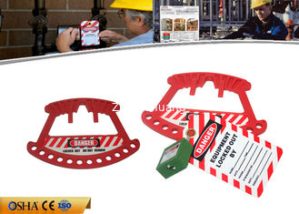 China 105g Portable Padlock Rack Lock Out Station with 12 Padlocks PP Material supplier