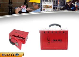China Ce Portable Lock Out Station With 12 Pieces Padlocks Steel Material supplier