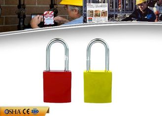 China OEM Safety Lockout Padlocks 8 Colors  Aluminum Material 142g Weight supplier