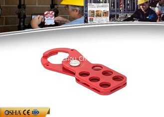China 93g Safety Lockout Hasp Double Open Economic Steel Two Size Optional supplier