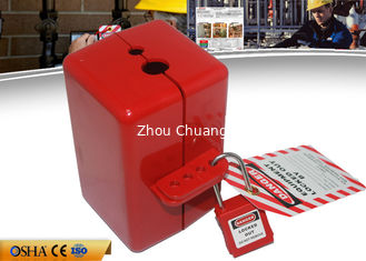 China ZC-D31 Polystyrene Electrical Plug Lockout , 110V / 220V / 550V Plug Lock supplier