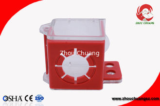 China New Design Emergency stop lockout with glass resin PC material supplier