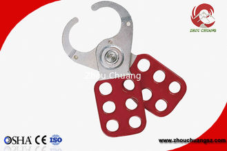 China Steel Safety Lockout Hasp Nylon PA lockout 25/38mm available EASY TO USE supplier