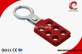China Lightweight Aluminum LOTO Hasp with 25mm Lock Shackle Safety Lock Out supplier