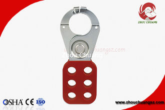 China Steel Lockout Hasp with prying resistance hook 25/38mm available supplier