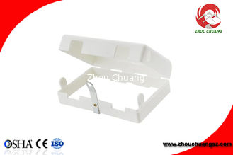 China safety emergency electrical plug stop push button lock lockable socket cover supplier