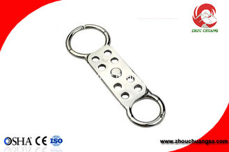 China Fire Resistant Double-end Safety Aluminum Lockout Hasp ALLOW TO 8 PADLOCKS supplier