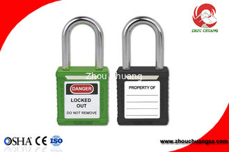 China China Supplier 38 mm safety padlocks with low price , ABS Material supplier
