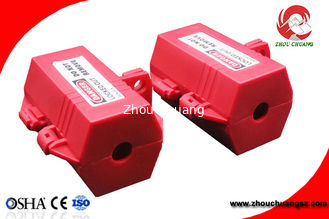 China Security Protection Rugged Waterproof Safety Electrical Plug Lockout Devices 83*83*178mm supplier