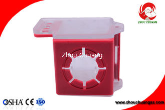 China Transparent PC Plastic Emergency Stop Lockout  ZC-D54,Electrical Lockout Devices supplier