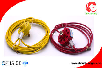 China ABS Material Wheel Type Cable Lockout (ZC-L31)  Locks with Lots Padlocks supplier