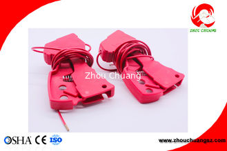China Securityl Multipurpose Grip Type Cable Lockout For Locking Valves supplier