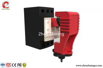 China Industrial motor protection switch GV2ME circuit breaker lock safety lockout Device With self-locking handle supplier