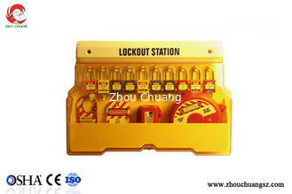 China Safety Loto 10 Padlocks Safety Lockout Station with Cover,Support customized supplier