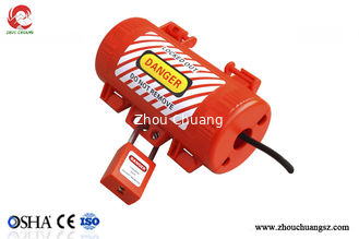 China Red Color Pneumatic Lockout Device supplier