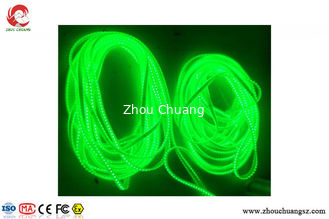 China 220v SMD5050 72LEDs/m Green light LED Strip Lights for light project, Underground Lighting, Tunnel Lighting supplier