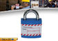 20.4mm shackle Safety Lockout Padlocks Durable Non - Conductive Xenoy Lock Body supplier