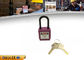 38mm Nylon Shackle ABS Purple Body Safety Lockout Padlocks with Xenoy Chrome Palting supplier