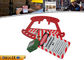 105g Portable Padlock Rack Lock Out Station with 12 Padlocks PP Material supplier