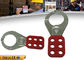 ZC-K21 Economic Steel Lockout Hasp 6 Prying Resistant Hook ABS Coated Body supplier