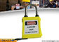 OSHA Dust Proof Xenoy Padlock , Lightweight ABS Material Lockout Padlocks supplier