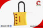 Nylon safety lockout hasp for power disconnecting coercivity explosion-proof enviroment supplier