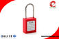 4mm Dia Shackle 40mm Stainless Steel ABS Thin Shackle Safety Lockout Tagout Xenoy Padlock supplier