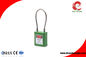 Lockout Tagout Safety Cable Lock , Cable Lockout , steel Cable Wire Lock supplier