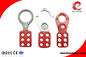 Self-Opening Resistant Economic Steel Hasp with HookABS Coated Body supplier