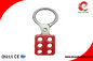 Self-Opening Resistant Economic Steel Hasp with HookABS Coated Body supplier