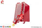 No. S430 Safety Steel Hasp Lockout with Red Plastic Handle, 1n (25mm) Jaw Clearance supplier