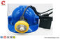 LED miners cap lamp with cable 7.8Ah Li-ion battery pack 10000LUX 3.7V IP68 supplier