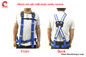 Miners Belt with shoulder straps &amp; Integral Braces, Adjustable waist belt, blue, Universal size supplier