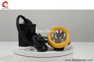 China KL5LM Corded Miner Cap Lamp with low power warning 10000lux 6.6Ah 16 hrs working time supplier