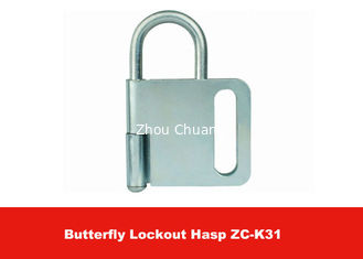 China Hardened Steel Rust Proof Coating Butterfly Safety Lockout Hasp supplier