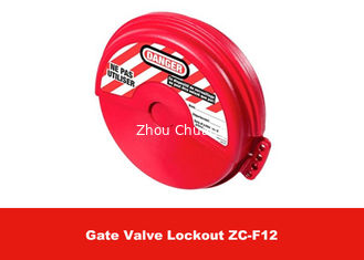 China Red Polypropylene Custom Color Safety Gate Valve Lock Out Tag Out supplier