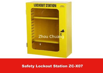 China Safety Customized OEM Steel Lockout Management Station with Cover supplier