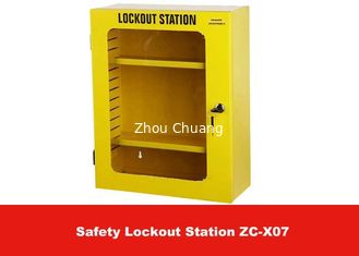 China Safety Customized OEM Steel Lockout Management Station with Cover supplier