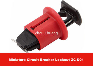 China 7G POS Red Effective Nylon PA  Miniature Circuit Breaker Lockout supplier